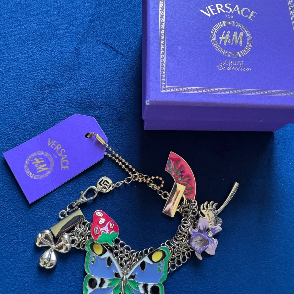 Versace for H&M Multicolor Charm Bracelet